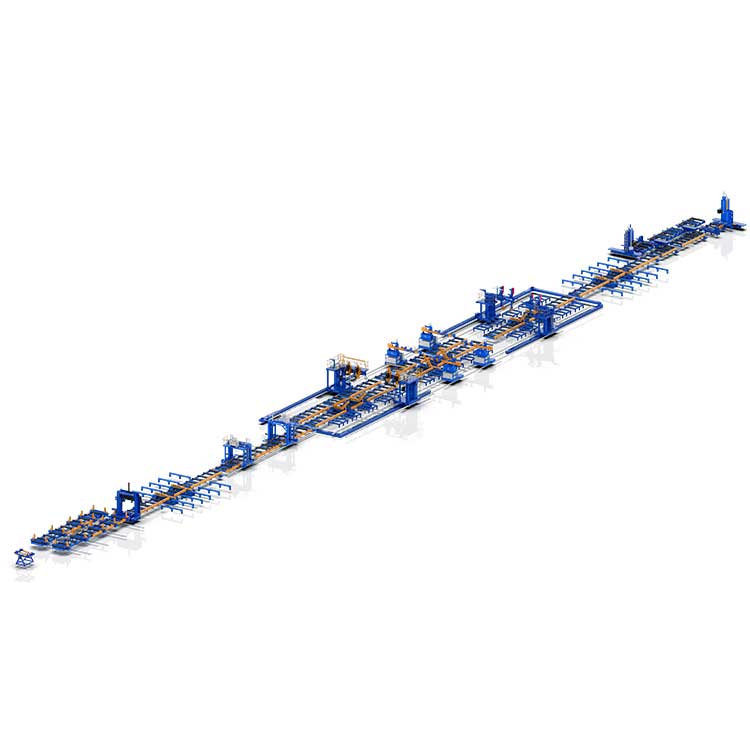 উচ্চ-দক্ষতা ইস্পাত ফ্যাব্রিকেশনের জন্য কী একটি বক্স বিম ওয়েল্ডিং লাইনকে গুরুত্বপূর্ণ করে তোলে?