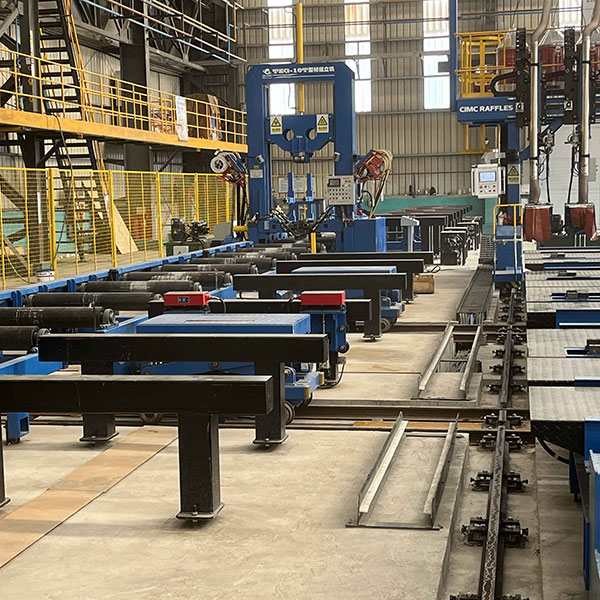 কিভাবে টি বিম ওয়েল্ডিং লাইন ফ্যাব্রিকেশন দক্ষতা উন্নত করে?